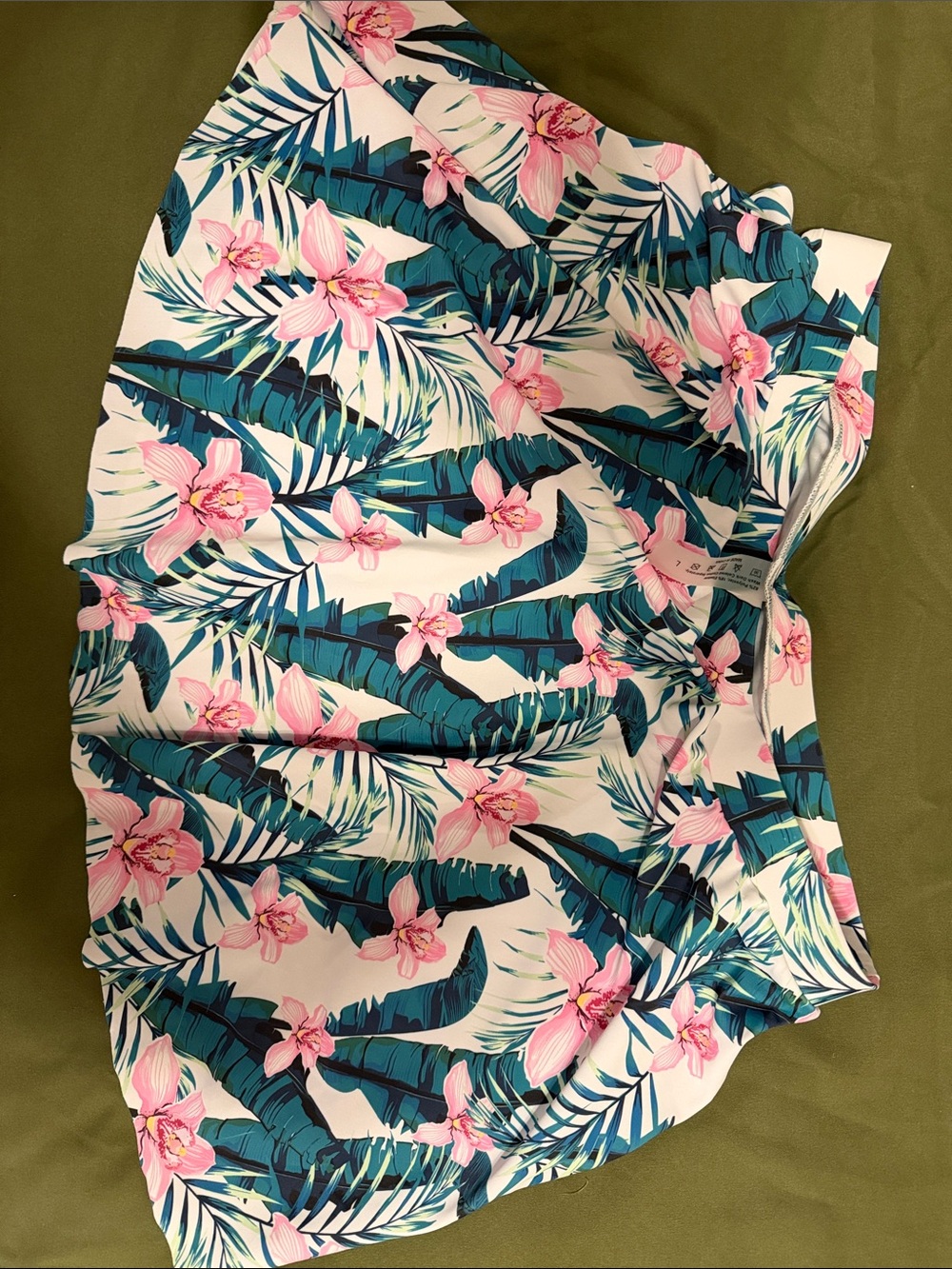 Tropical Floral Swimsuit coverup